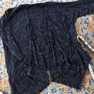 14/16 Lane Bryant Asymmetrical Cardigan
